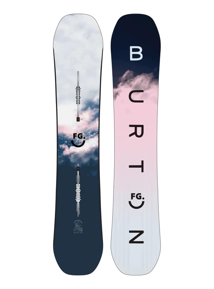 Burton Socialite Women's Snowboard Size 142 Flat to rocker profile