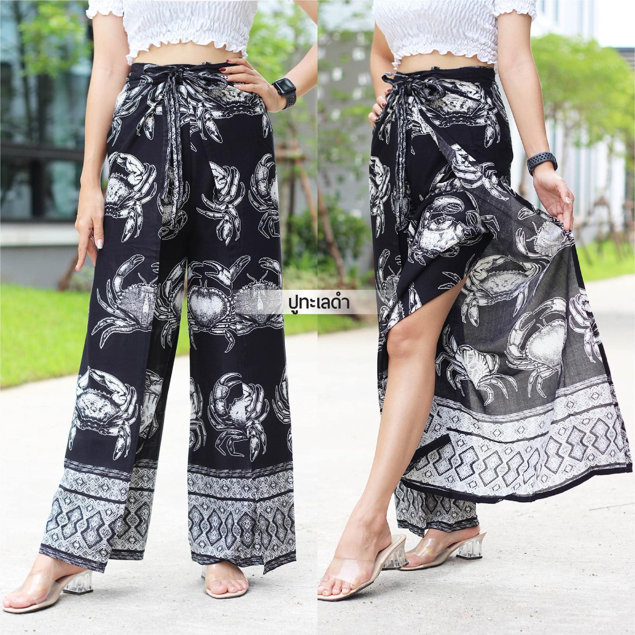 MARU Collection - 🌵🪴New..4 สาย🦀 ลายปูทะเล🦀 มีมากกว่า 100...