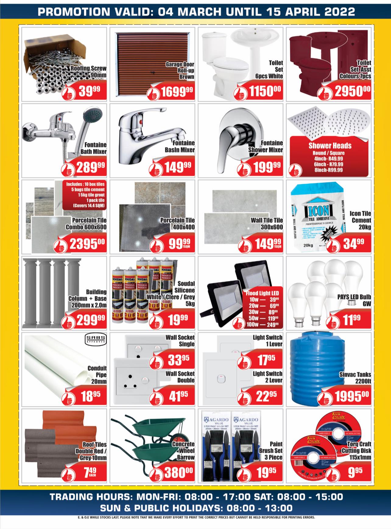 Discount Home and build supply | Mabopane