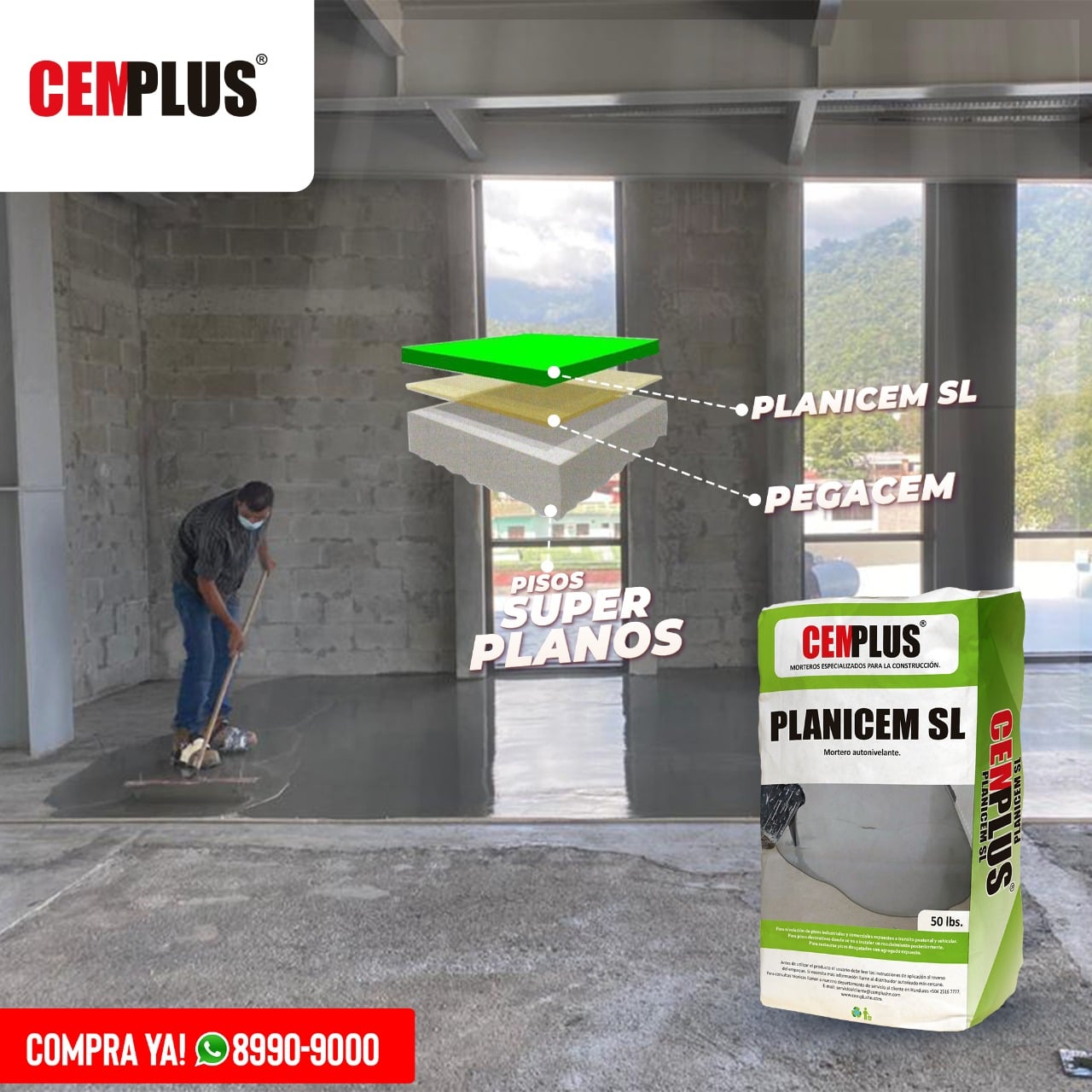 Cemplus - PISOS SUPER PLANOS, PLANICEM SL CEMPLUS 👌... | Facebook