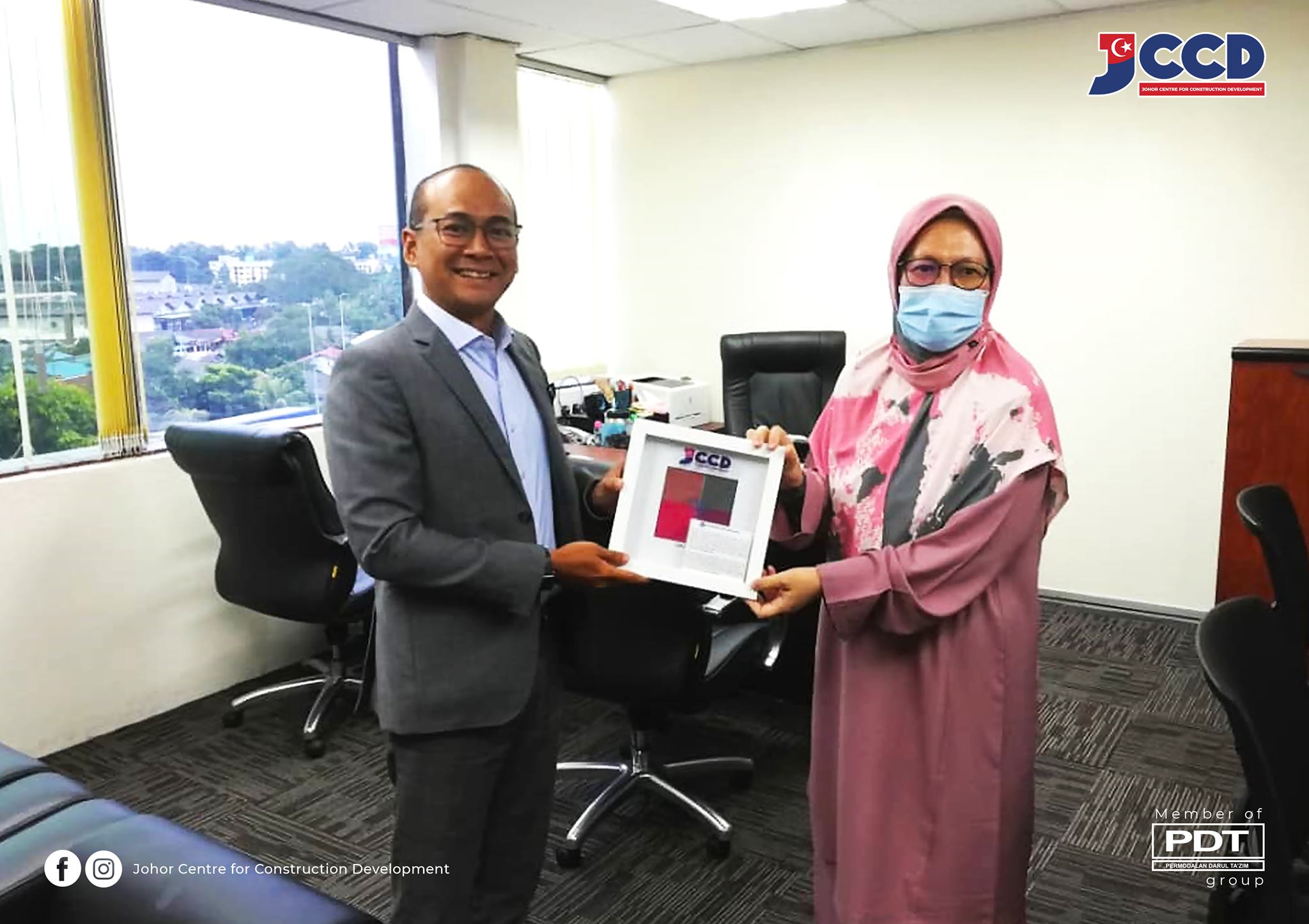 Lawatan Kerja... - Johor Centre for Construction Development