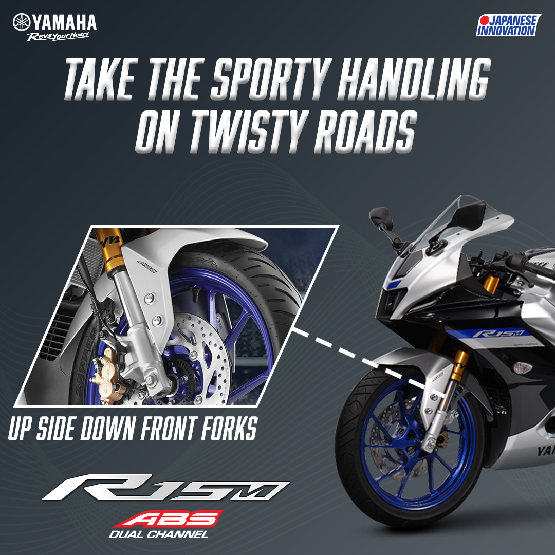 Yamaha Nepal - The R15M employs an upside-down front... | Facebook