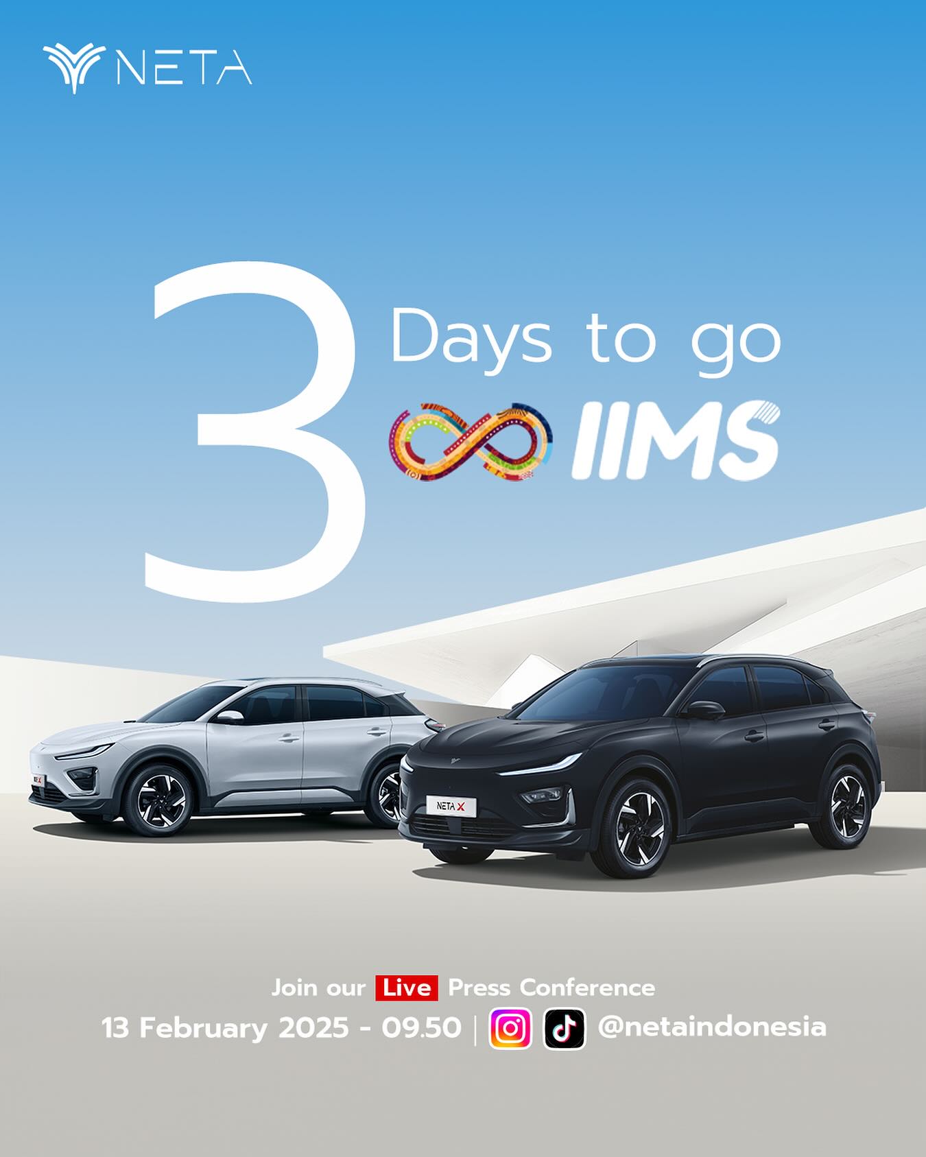 Neta - 3 HARI MENUJU IIMS 2025!🚀 NETA siap menyambut Anda dengan ...