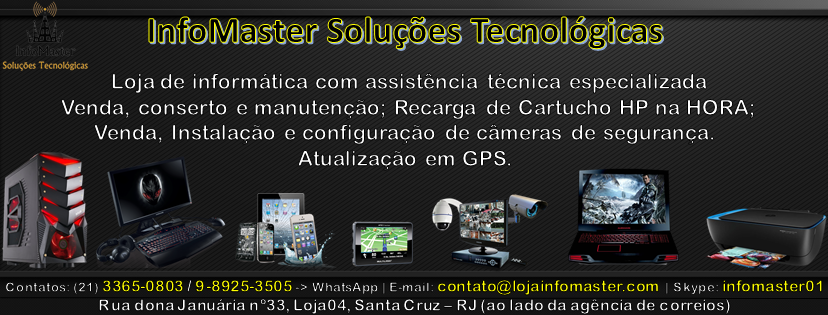 InfoMaster Soluções Tecnológicas - Informática | Santa Cruz RJ
