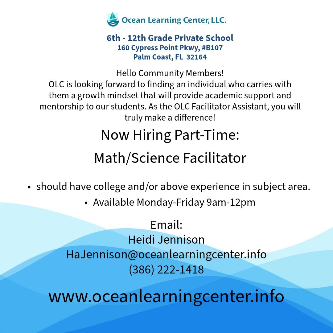 Ocean Learning Center, LLC | Palm Coast FL