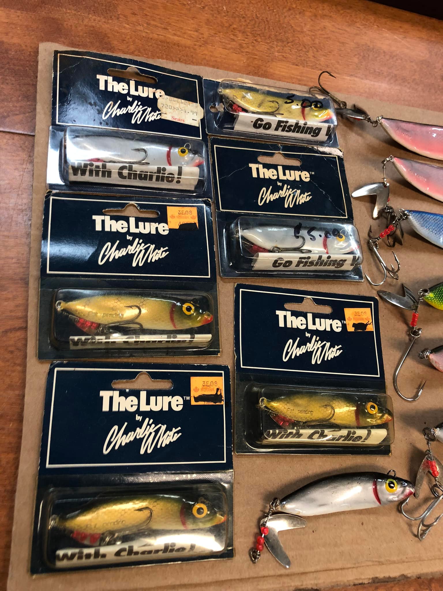 charlie white fishing lures Graves Lures" Combo Pack:1) Peanut Bunker 1-3/4oz & 1) Butter  J & J Sports Inc.-Bait & Tackle-Fishing Long Island and Crappie USA. Charlie White lures for sale