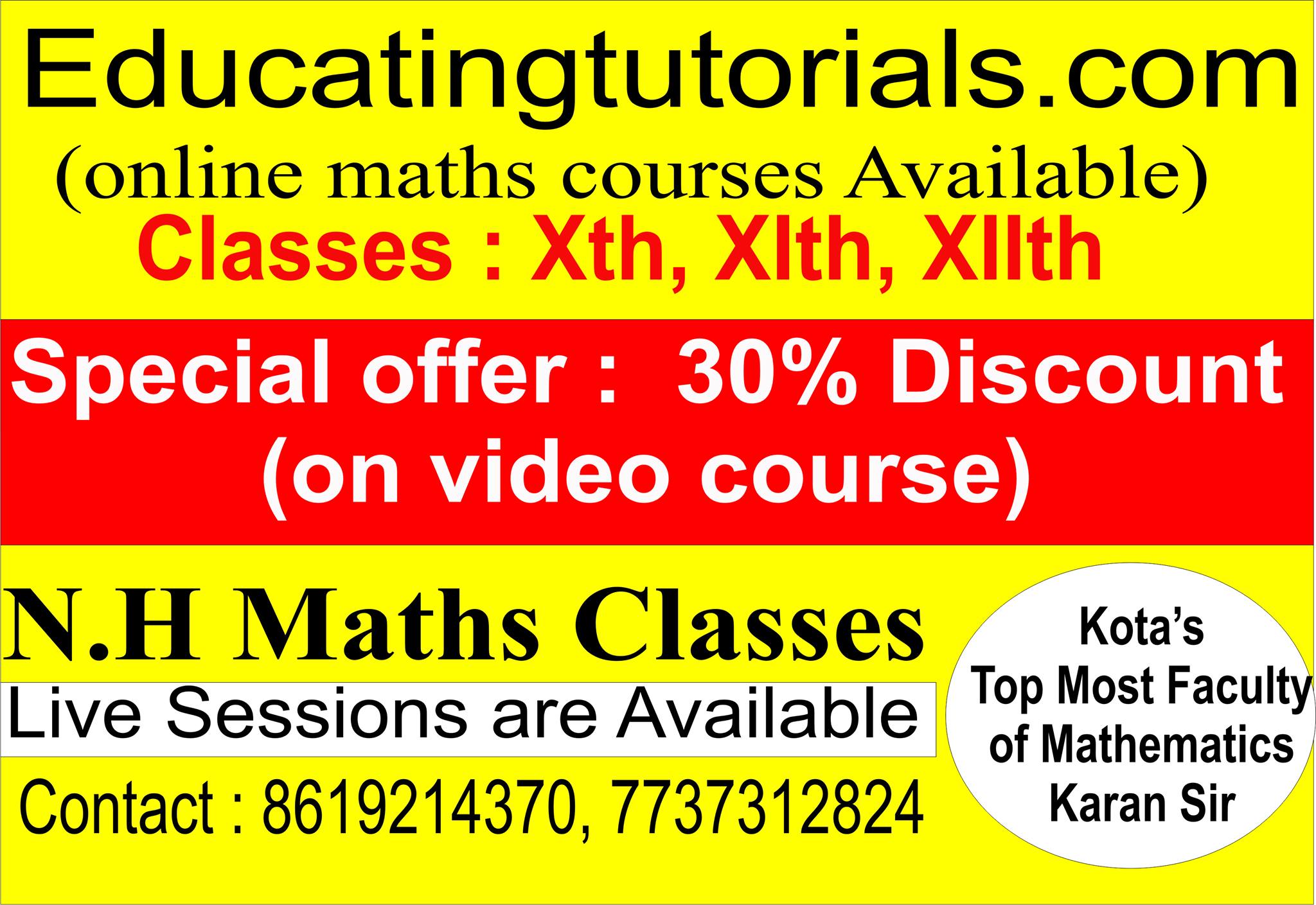 Maths Doubt Counter | Kota