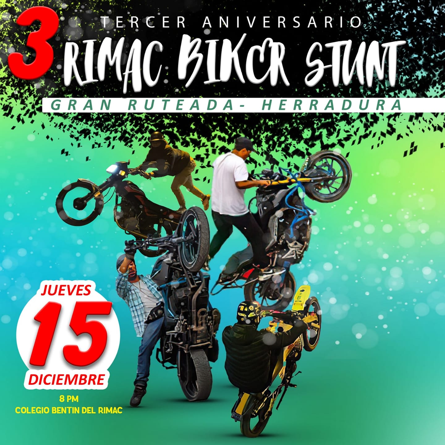 RIMAC BIKER STUNT