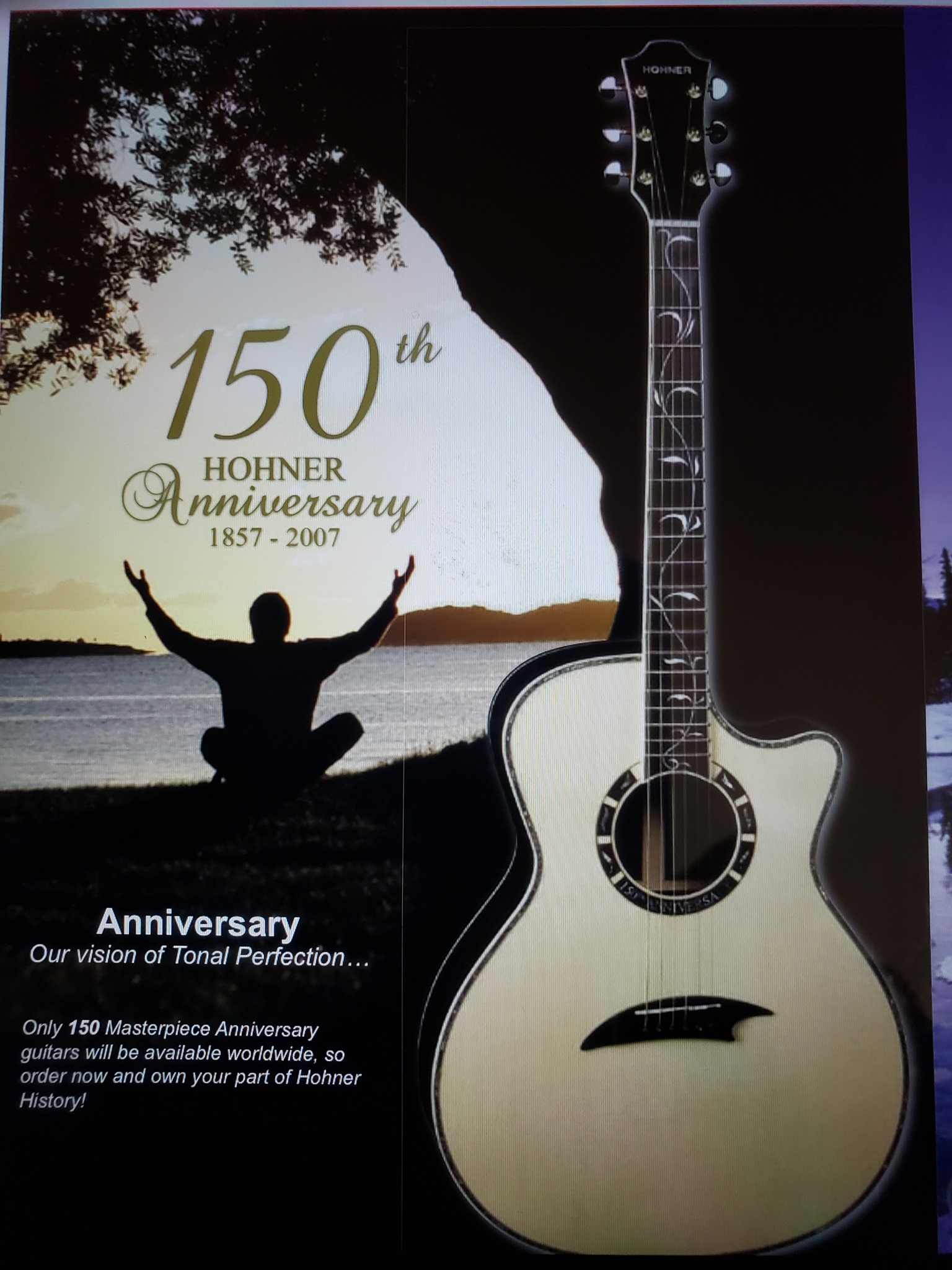 2007 Hohner 150th anniversary gold plated harmonica