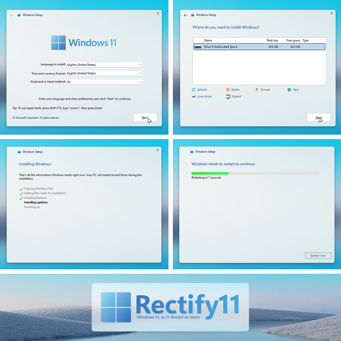 TecniPlus - Probamos Rectify11: una versión modificada de...