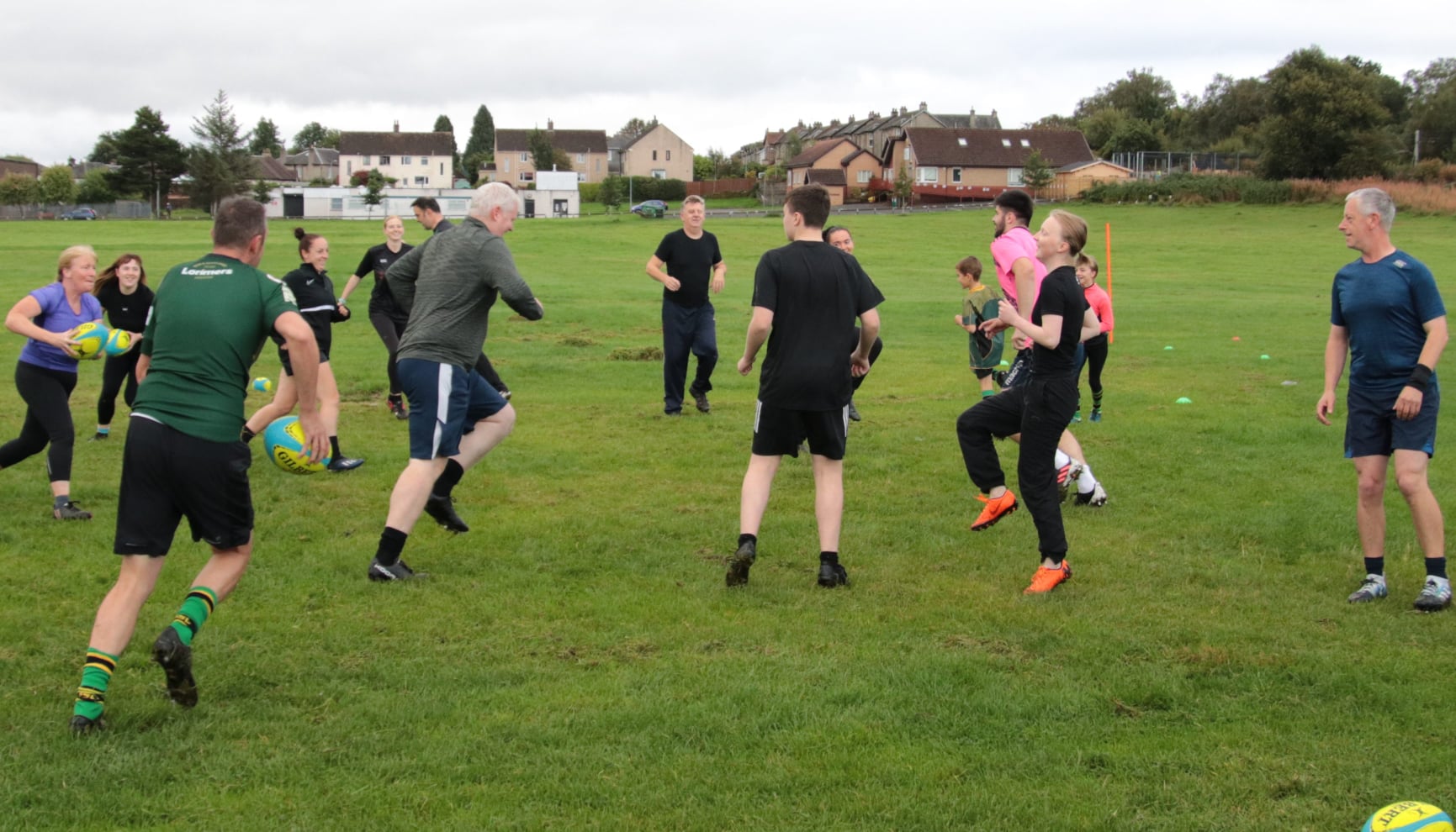 Bishopton Rugby - Our new Touch Rugy section is growing...