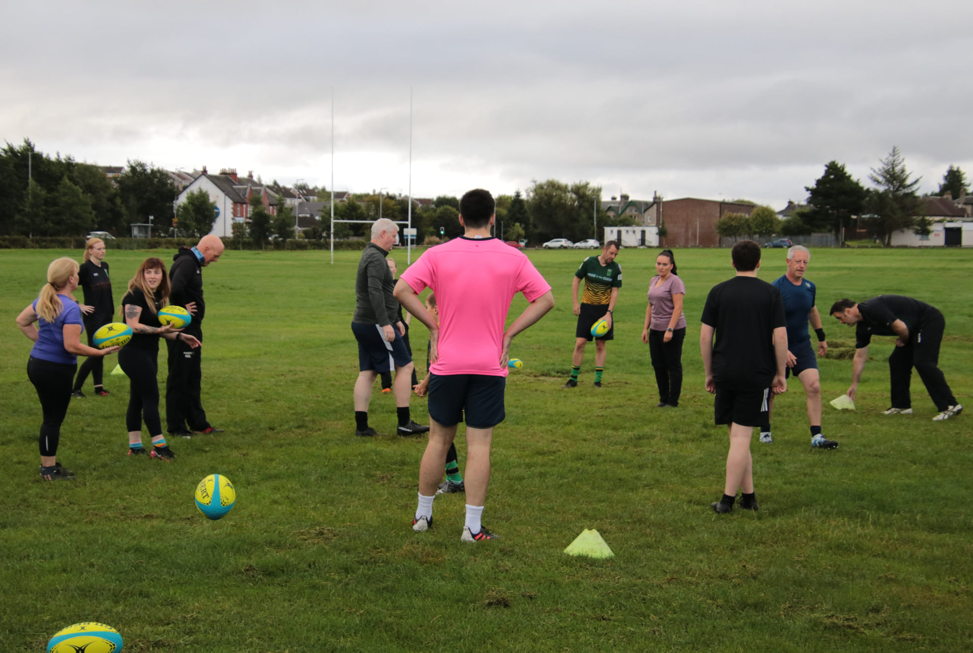 Bishopton Rugby - Our new Touch Rugy section is growing...