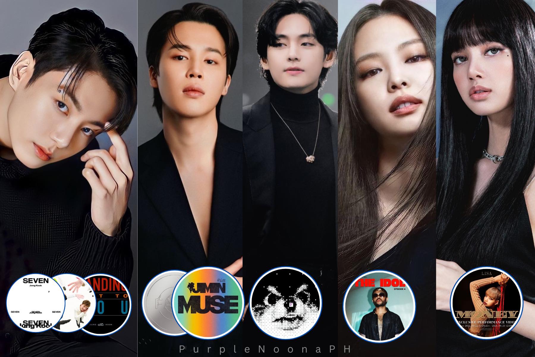 Most streamed k-pop soloists across all on-demand audio platforms