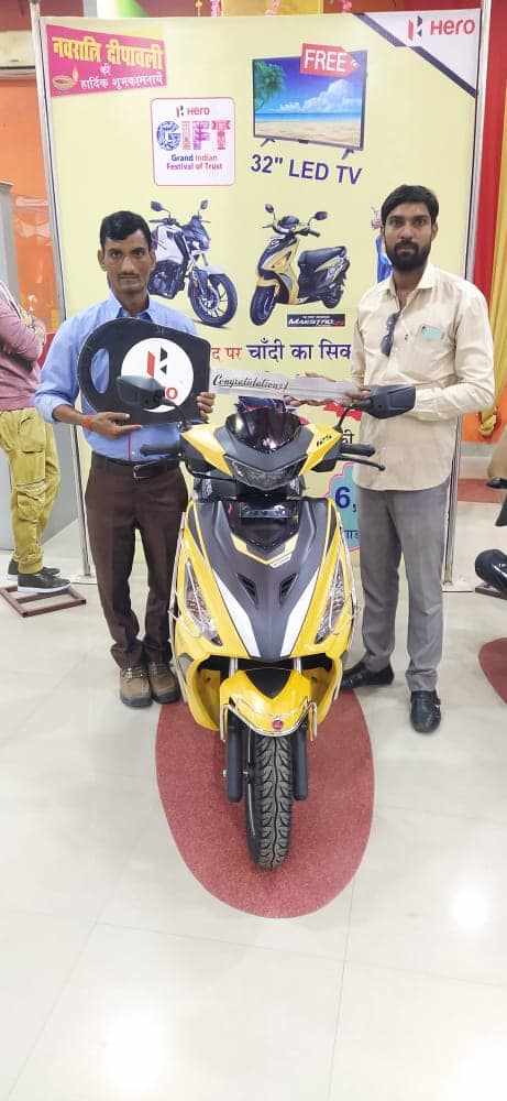 Congratulations 🎉🎉 @heromotocorp... - Golden HERO shikohabad
