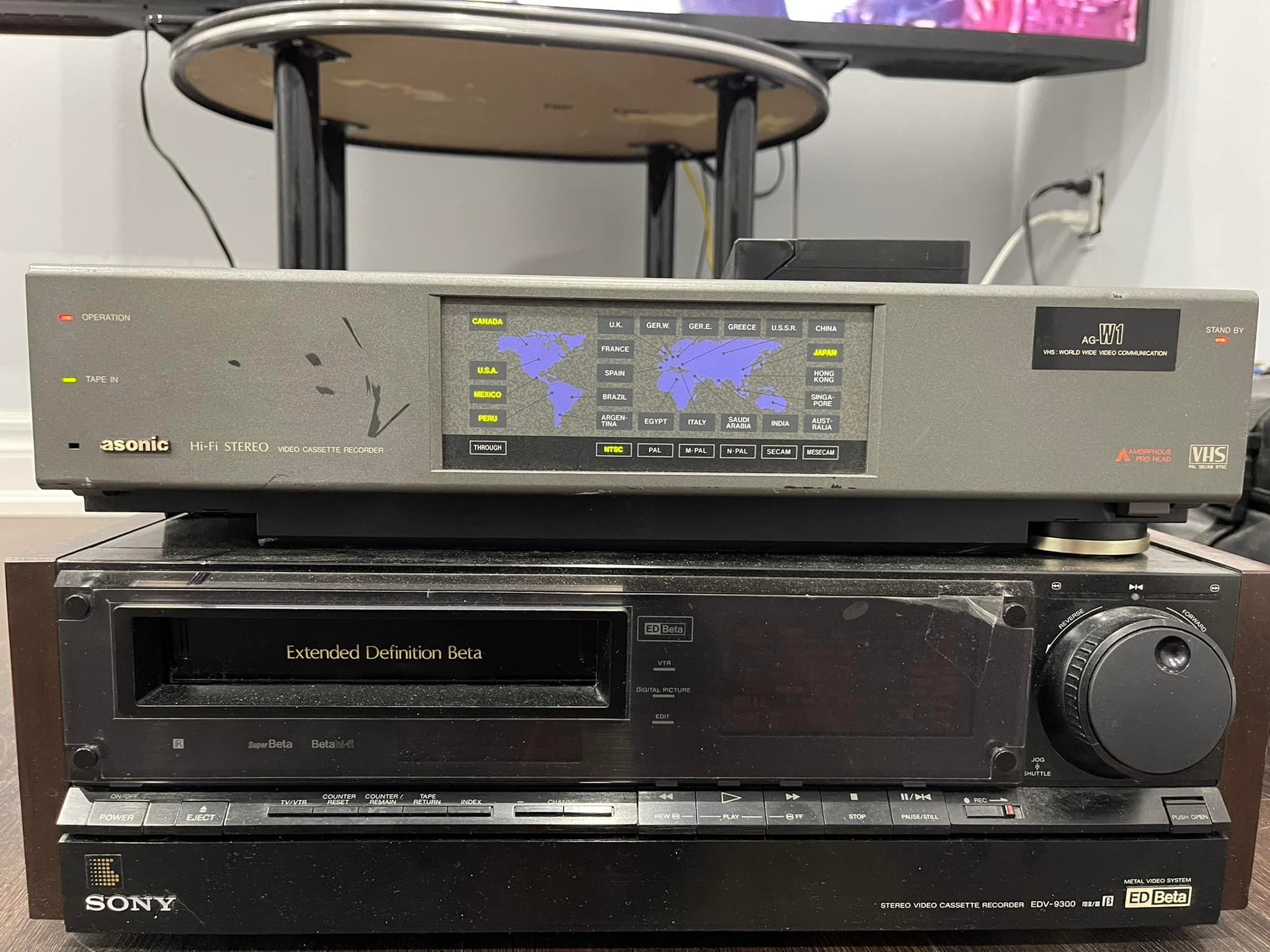Panasonic ag-7500 vhs deck for digital transfer