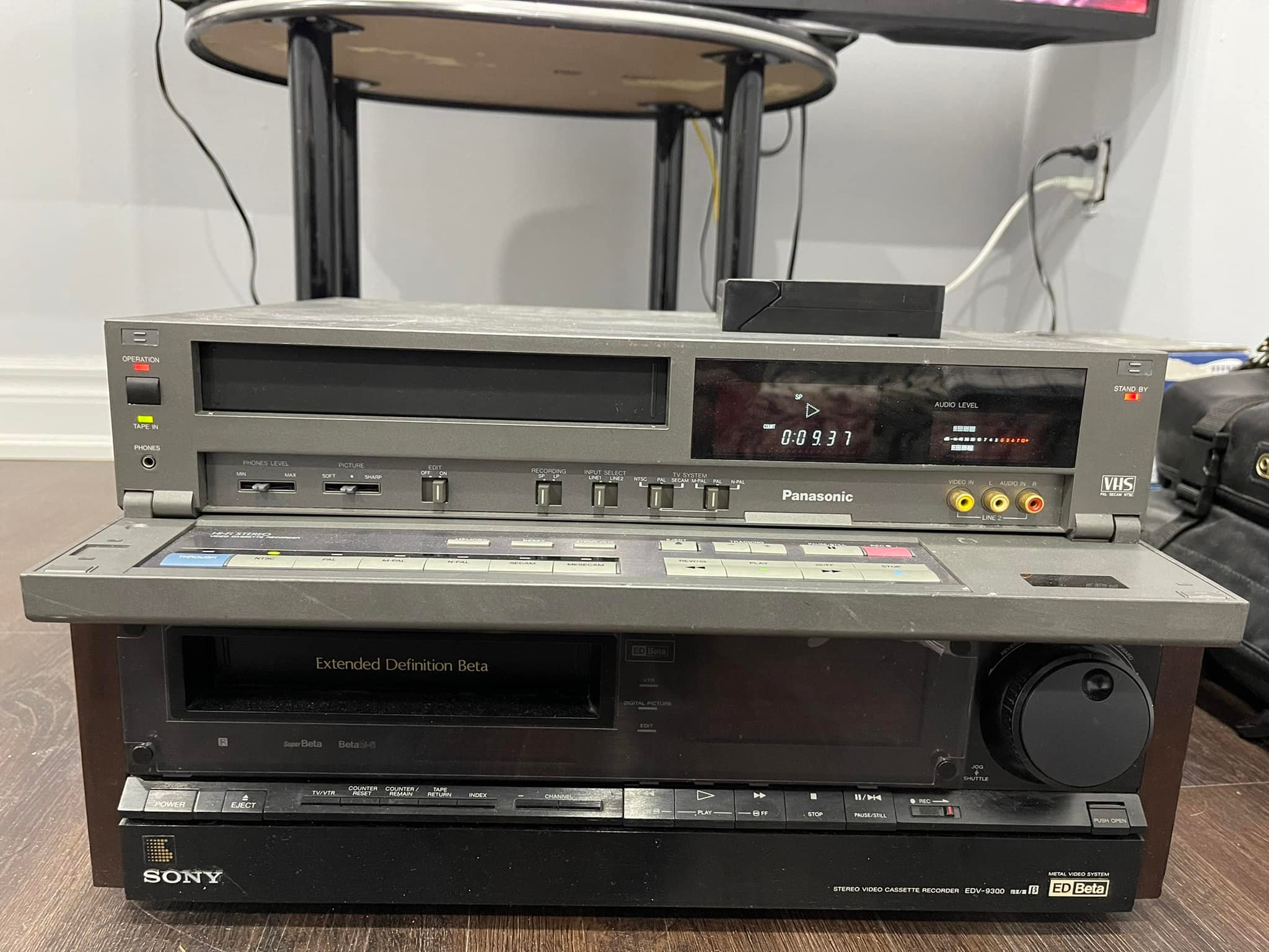 Panasonic ag-7500 vhs deck for digital transfer