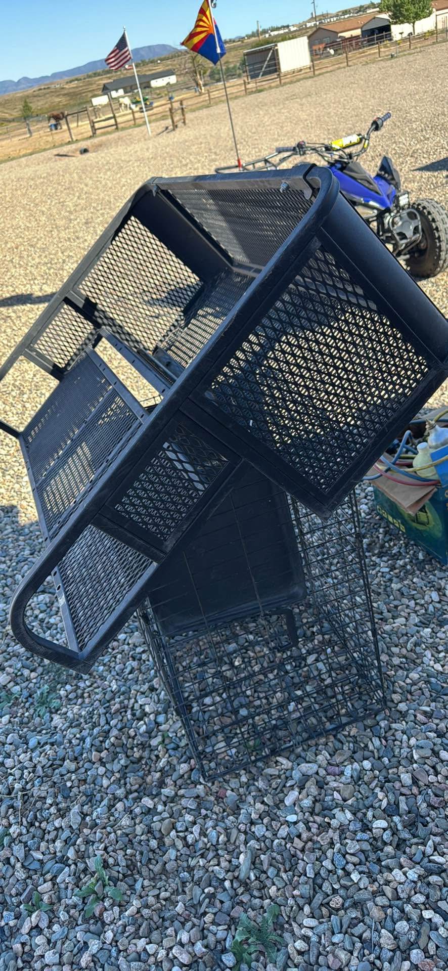 Utility Atv rear metal crate - Bicycle Accessories - Chino Valley ...