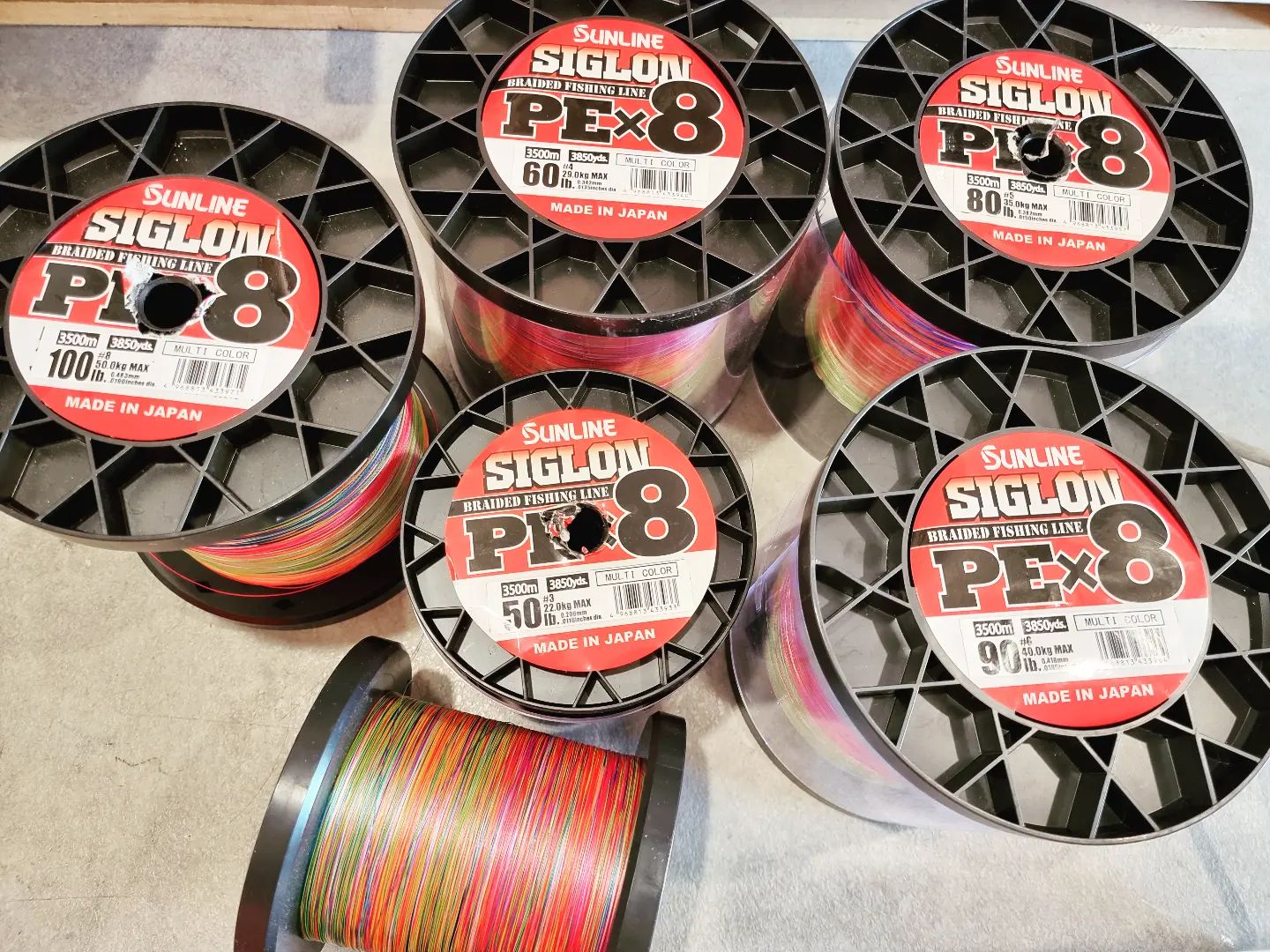 Sunline Deep One PE line made in Japan available