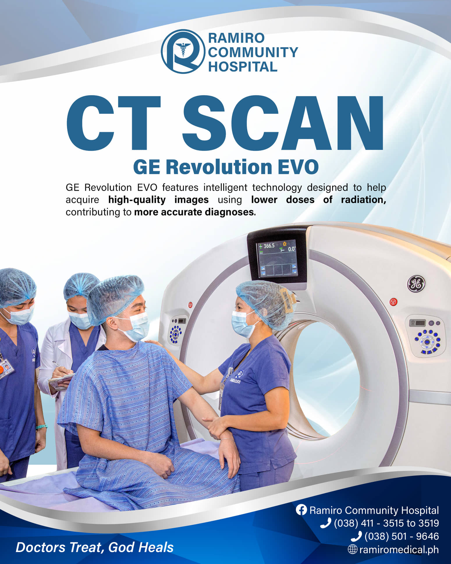 Top of The Line CT SCAN... - Ramiro Community Hospital | Facebook