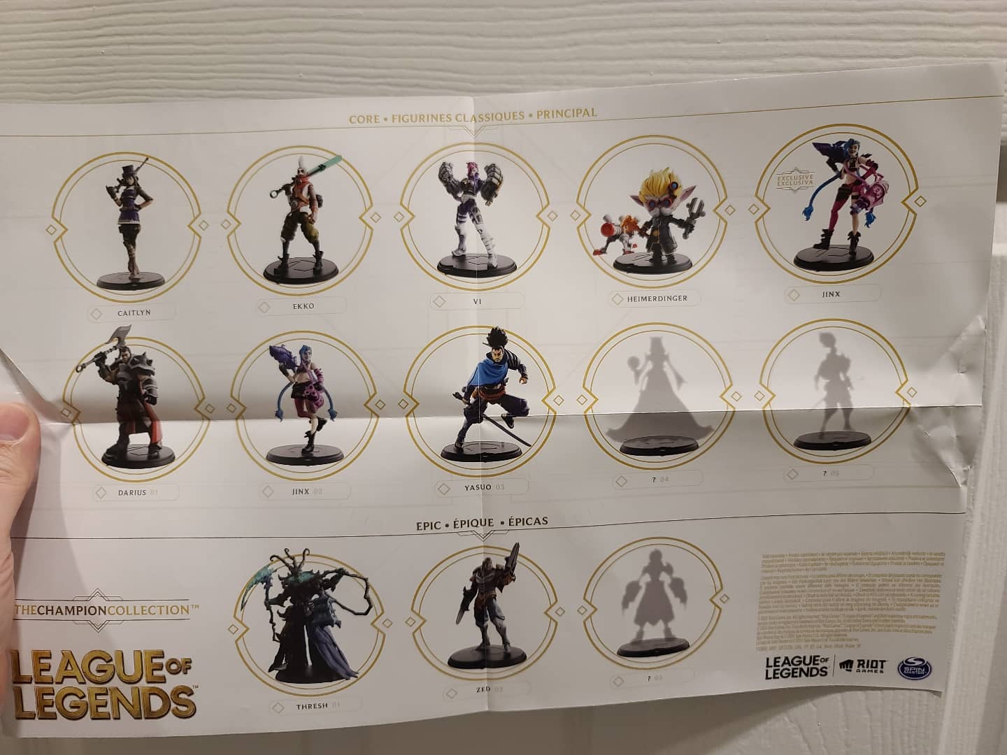 LEAGUE OF LEGENDS MIDLANE ICONS SERIES FIGURES ⚔️Dominate the 