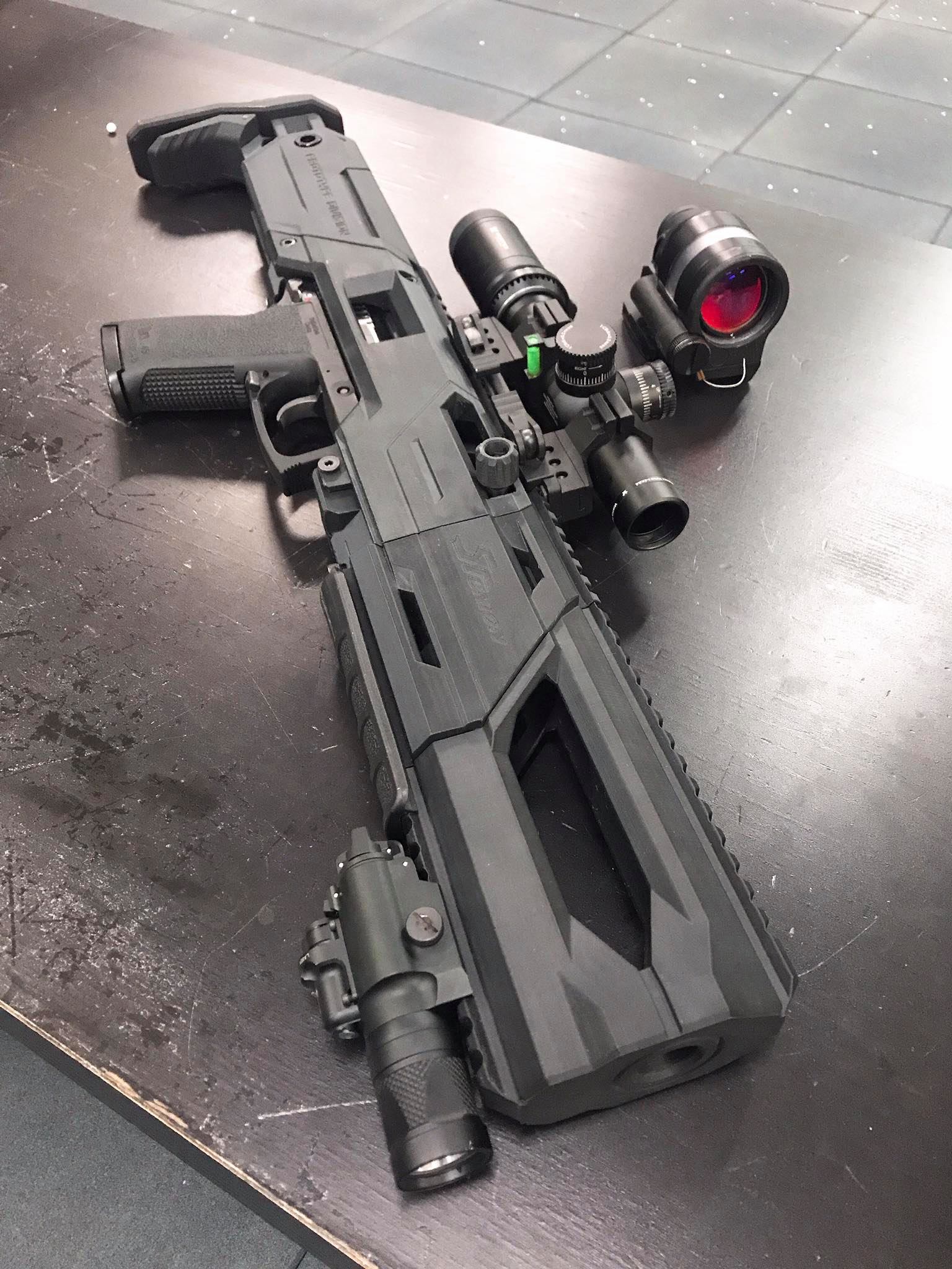Gunsmith Noa - S.R.U GBB MK23 Sniper Kit