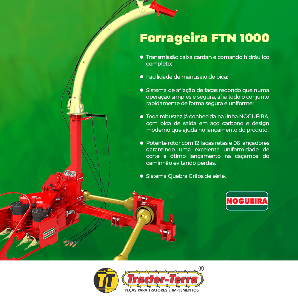 Tractor-Terra - A Linha FTN Forrageira Total Nogueira vem...