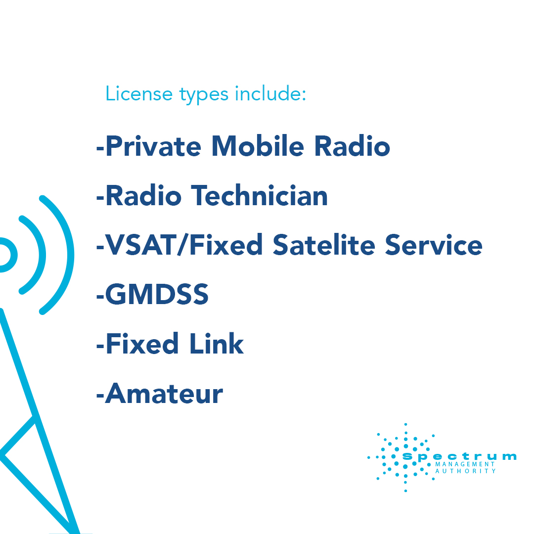 SMAJA - Apply for ALL your Spectrum Licenses with the...