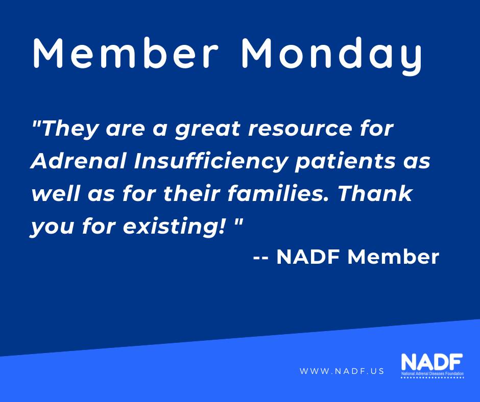 NADF - Welcome to Member Monday! If you would like to be...