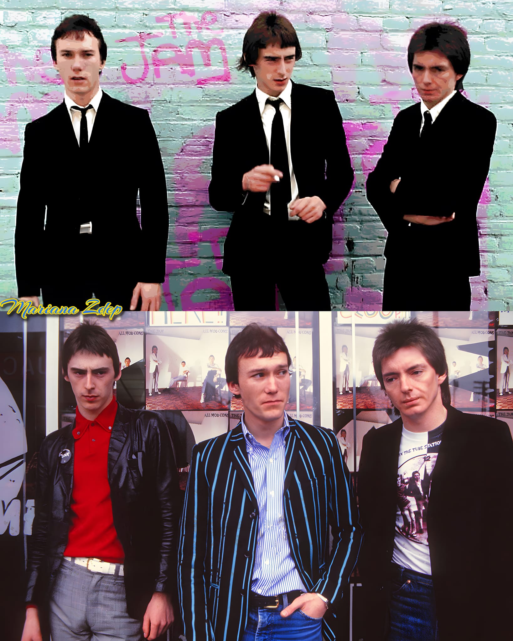 The Jam was a highly influential English punk rock and mod revival