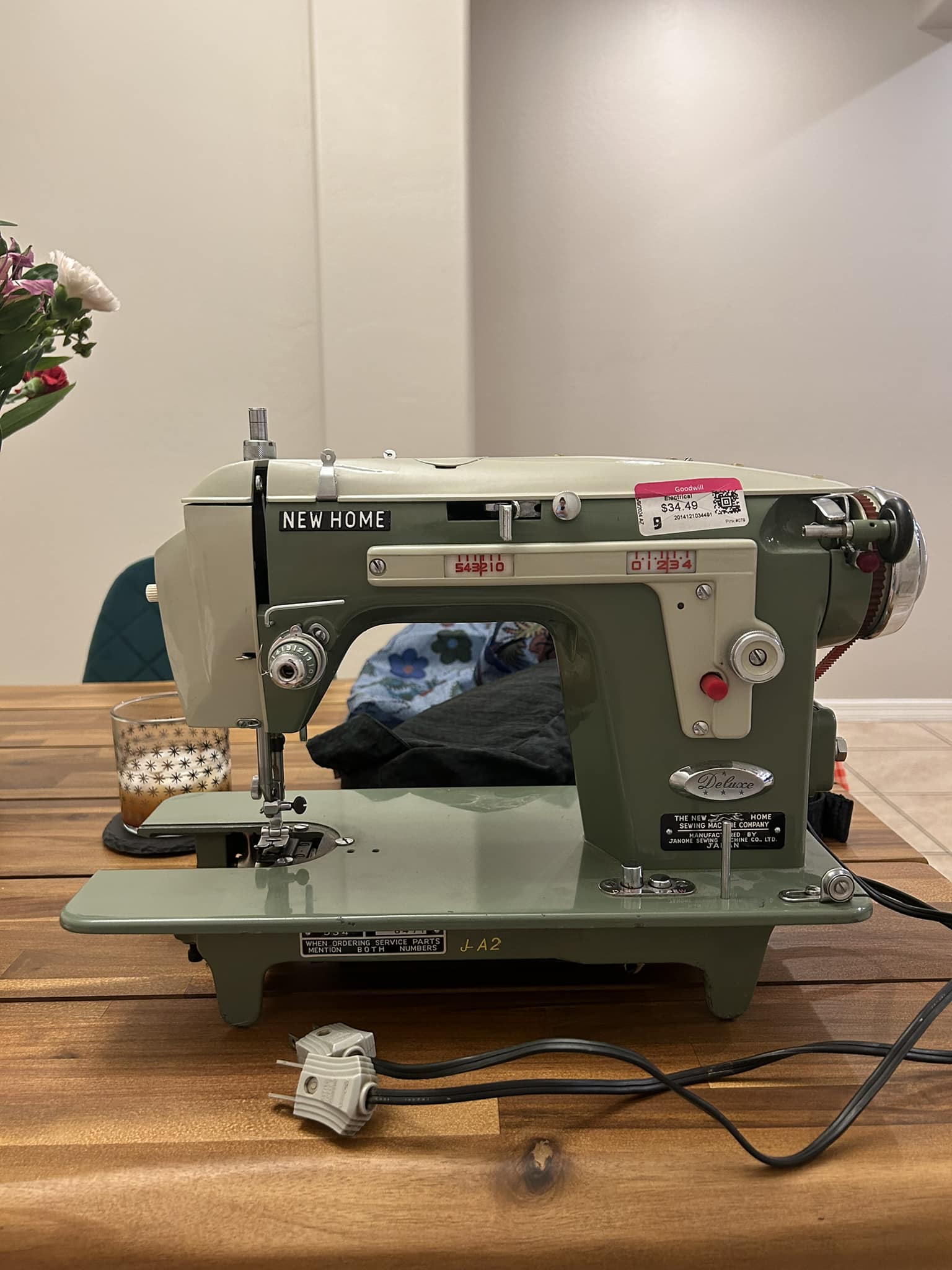 Where to find a user manual for a New Home sewing machine?