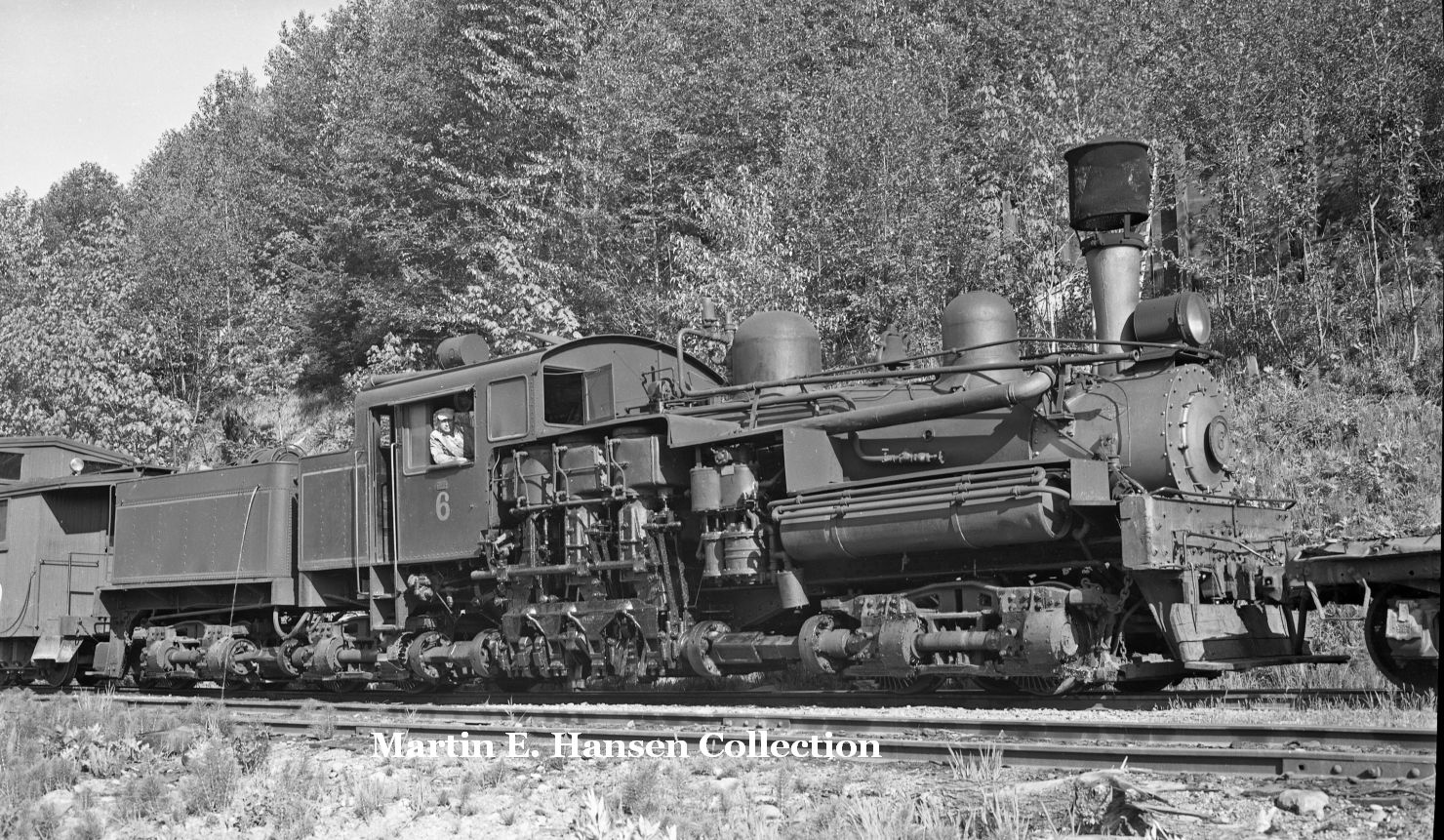 White River Lumber Co 3-truck Shay locomotive