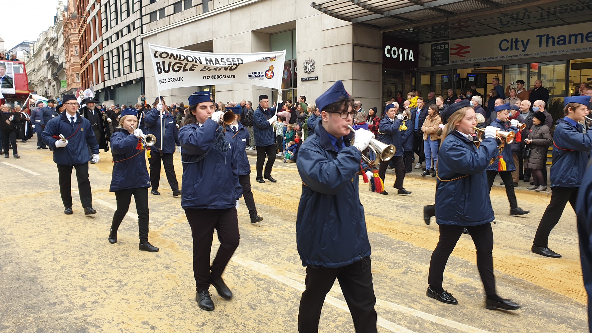 London Massed Bugle Band