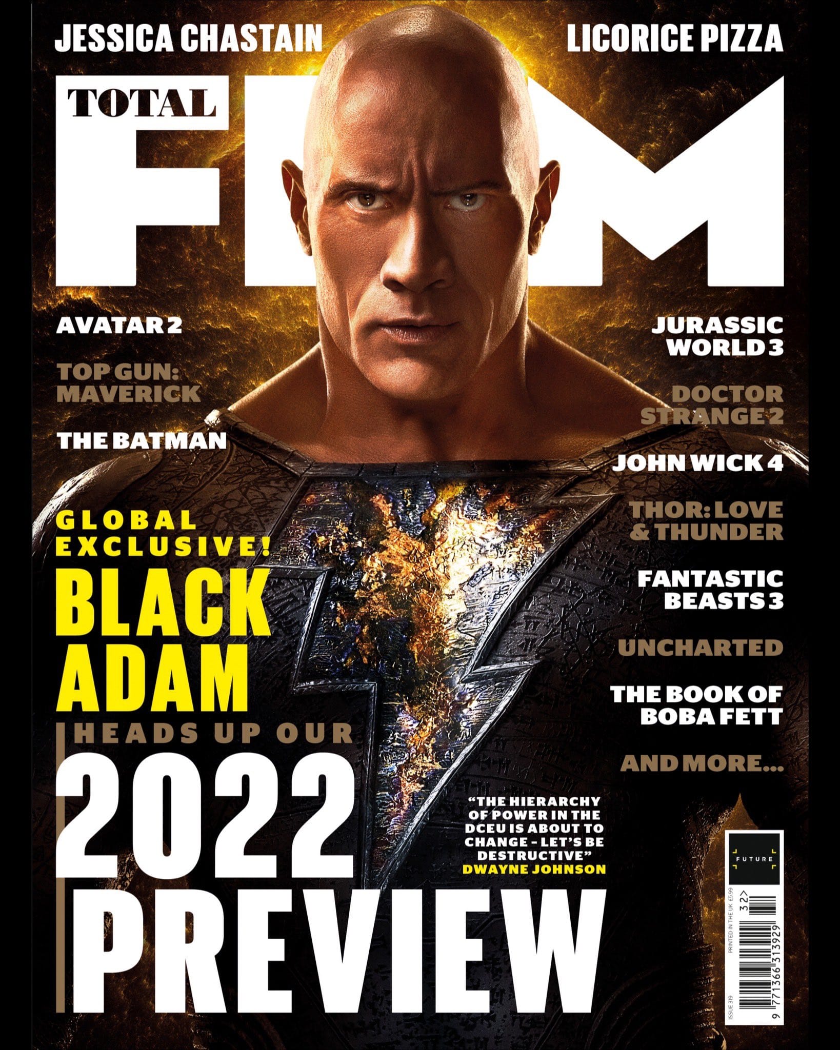 Avalianerd - Nova capa da Total Film com Adão Negro. O... | Facebook
