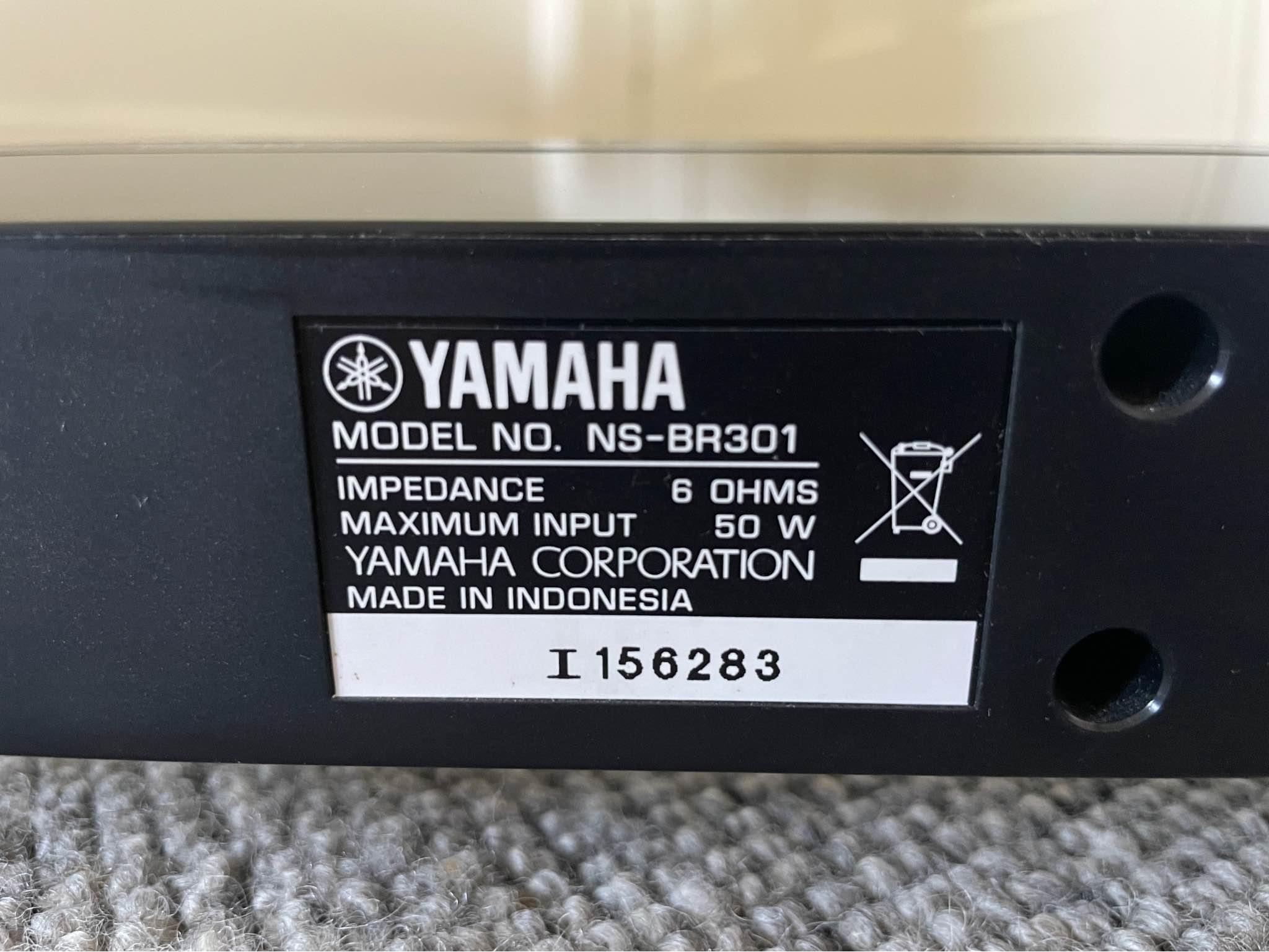 Yamaha YHT-S401 Home Theatre Package (soundbar with subwoofer and ...