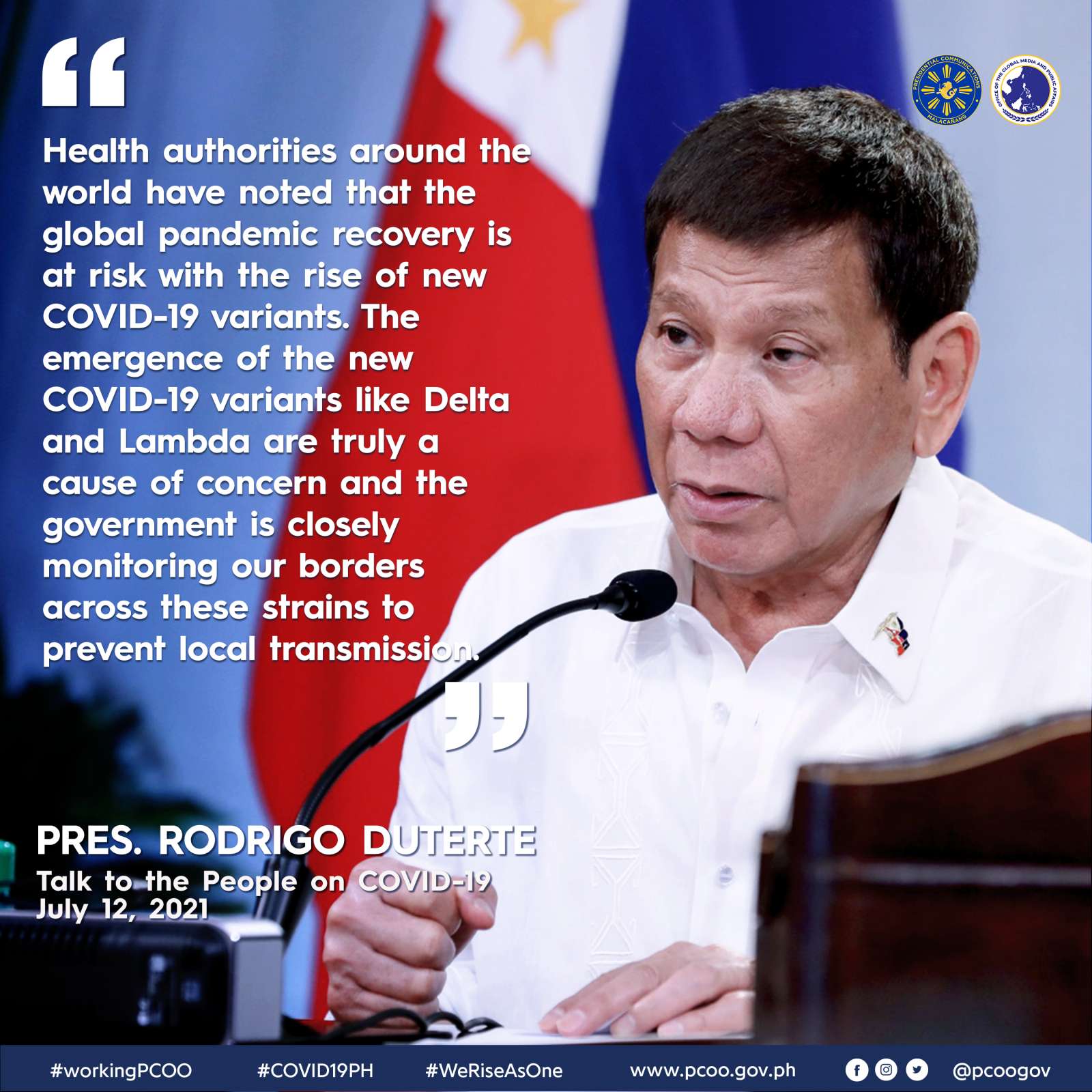 Presidential Communications Office - TINGNAN: Tiniyak ni Pangulong ...