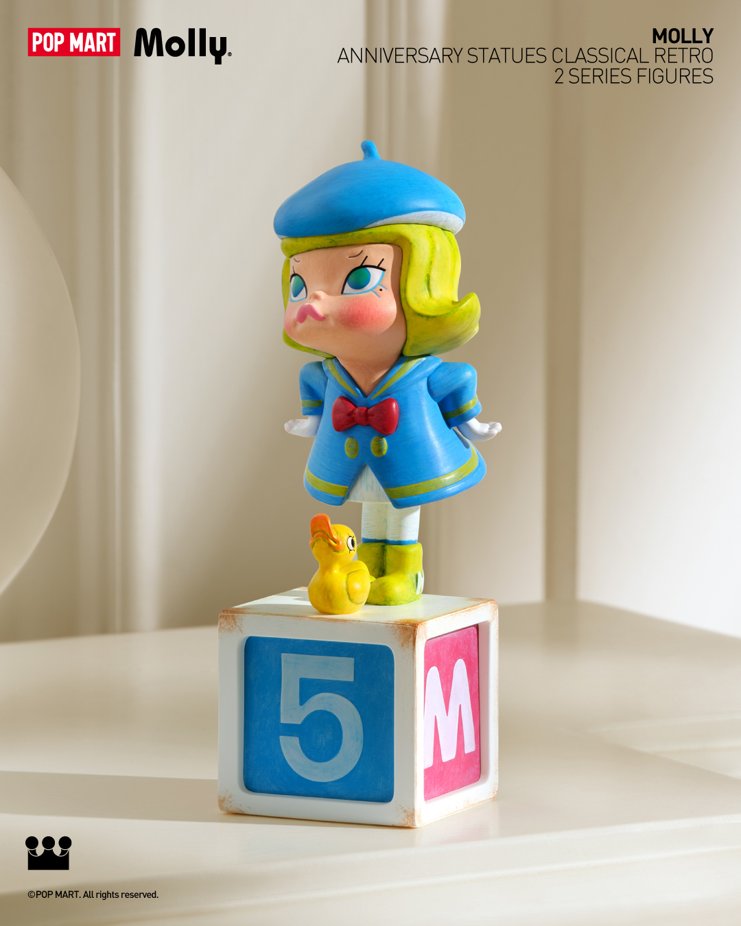 POP MART Macau - #新品上架【MOLLLY周年雕塑經典回歸2系列】🖌️️ MOLLY的回顧時刻⏰...