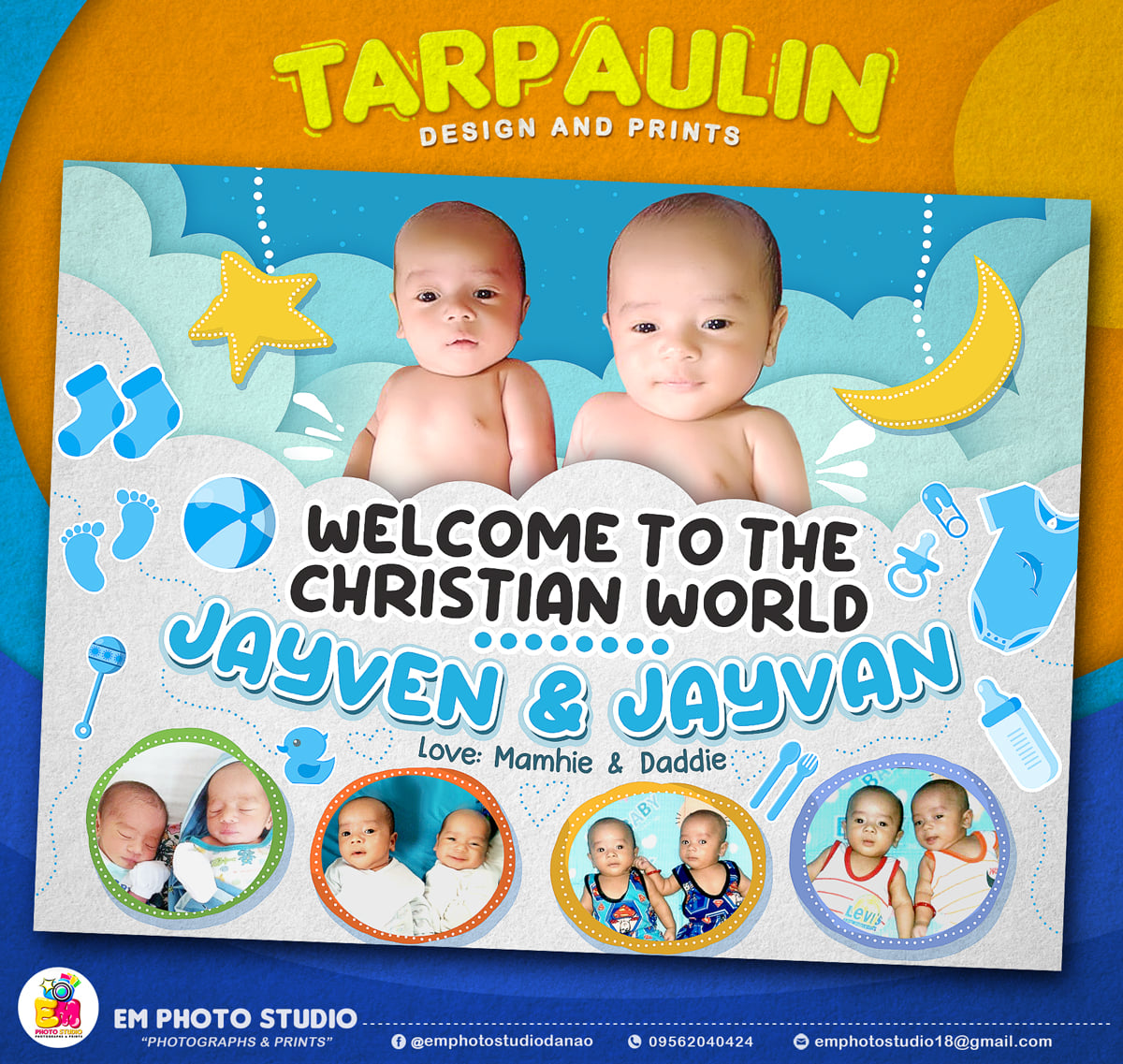 Twins Christening ♥... - Em Photo Studio - Danao City