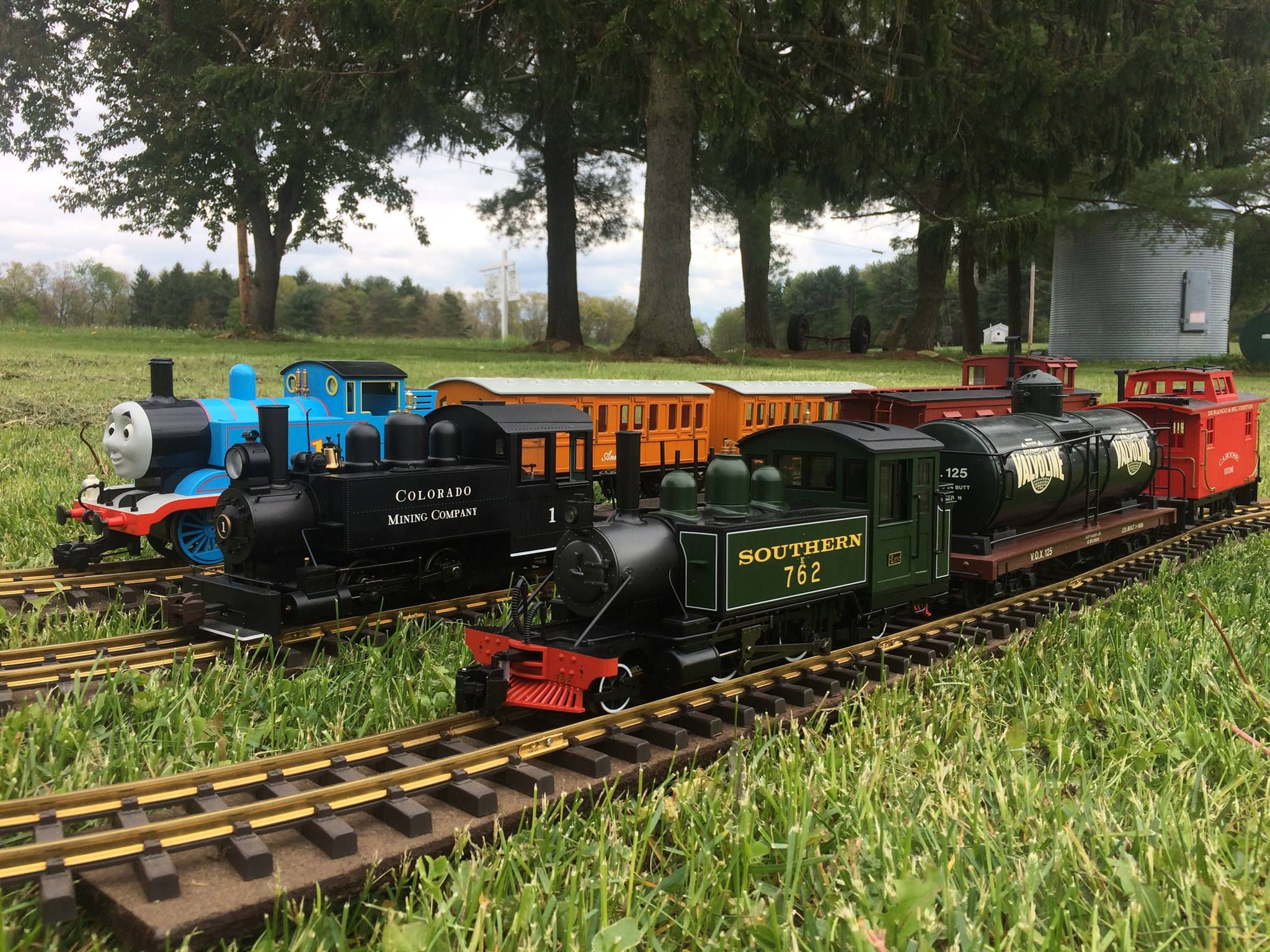 Here’s the newest additions... - The Garden Railroad Project