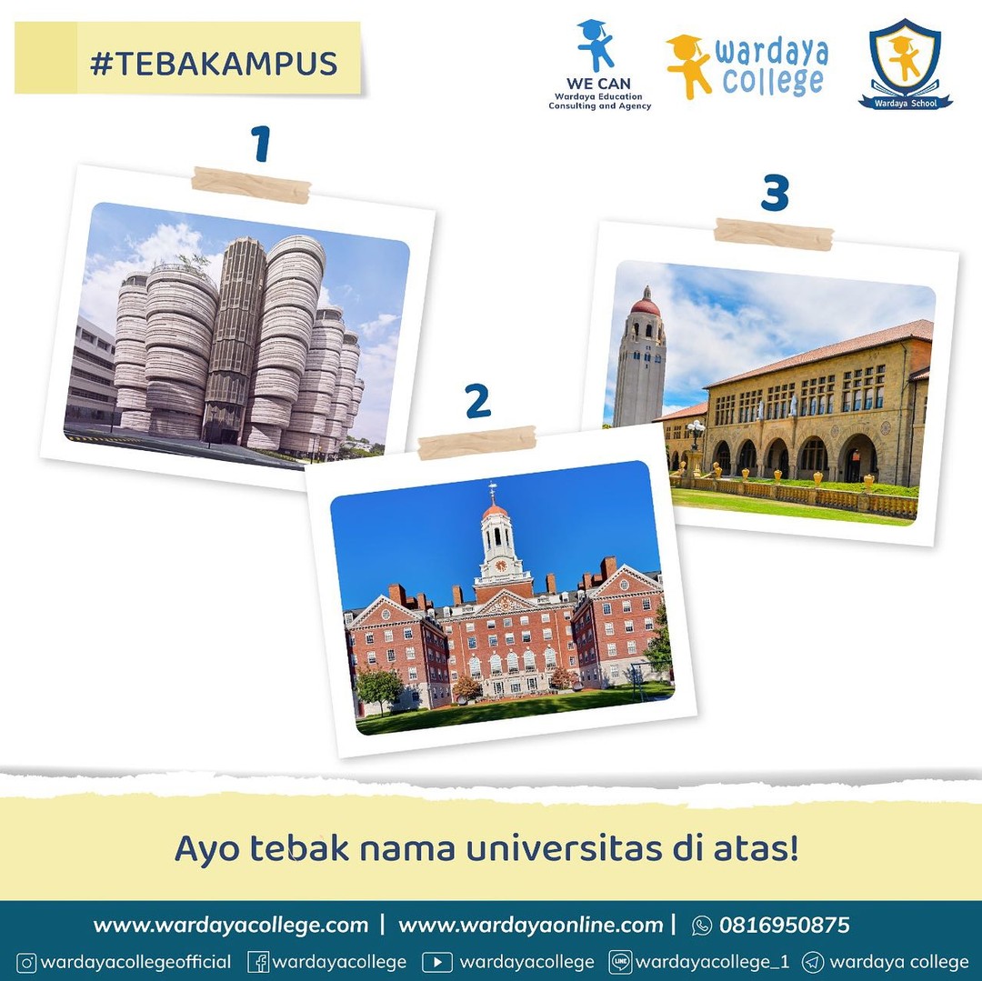 Wardaya College - Mimin punya quiz nih, ada yang tau nama... | Facebook