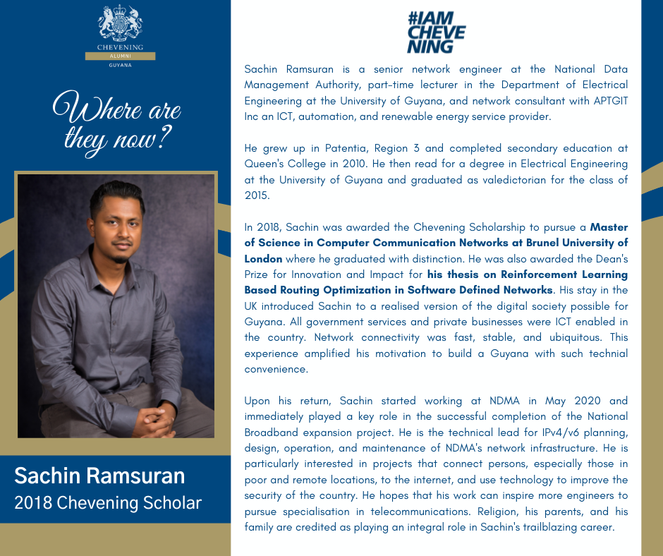 Chevening - We kick off this month's 