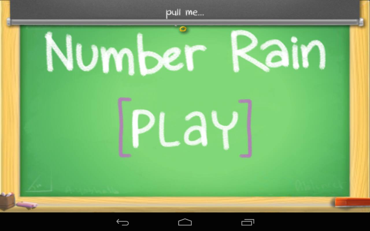 Number Rain