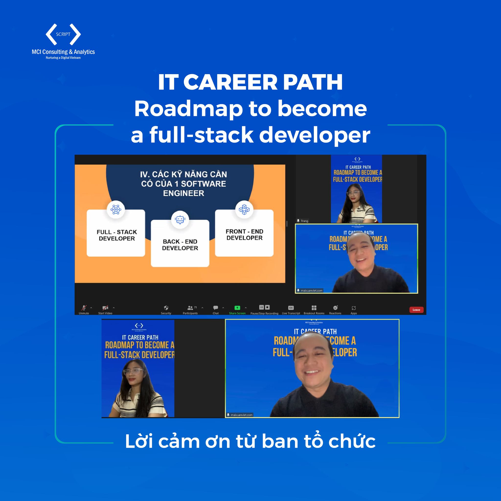 IT Career... - Học Viện Đào Tạo Công Nghệ MCI Việt Nam