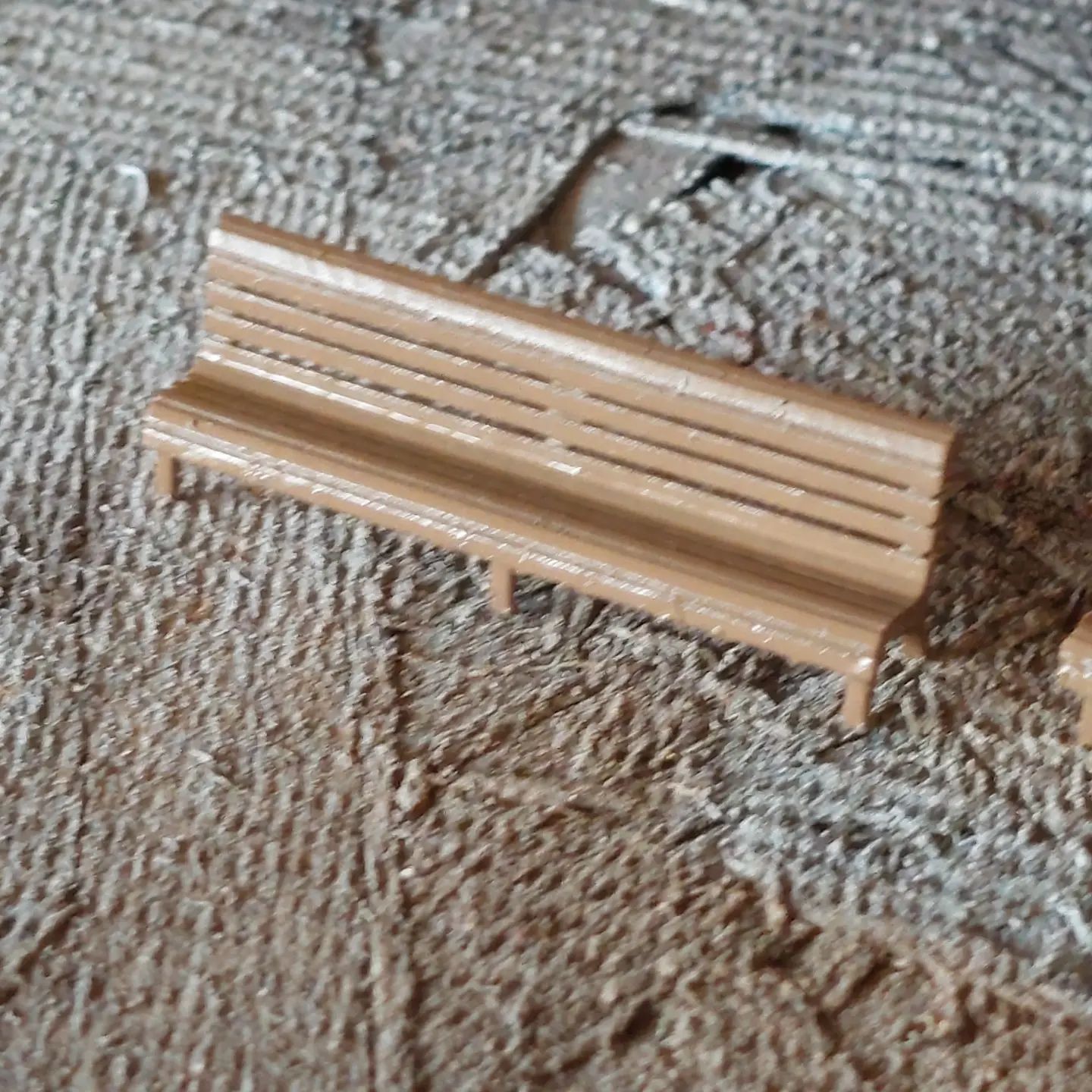 (HO) Scale 1970s Station Bench... - Phil's Train Layout Store