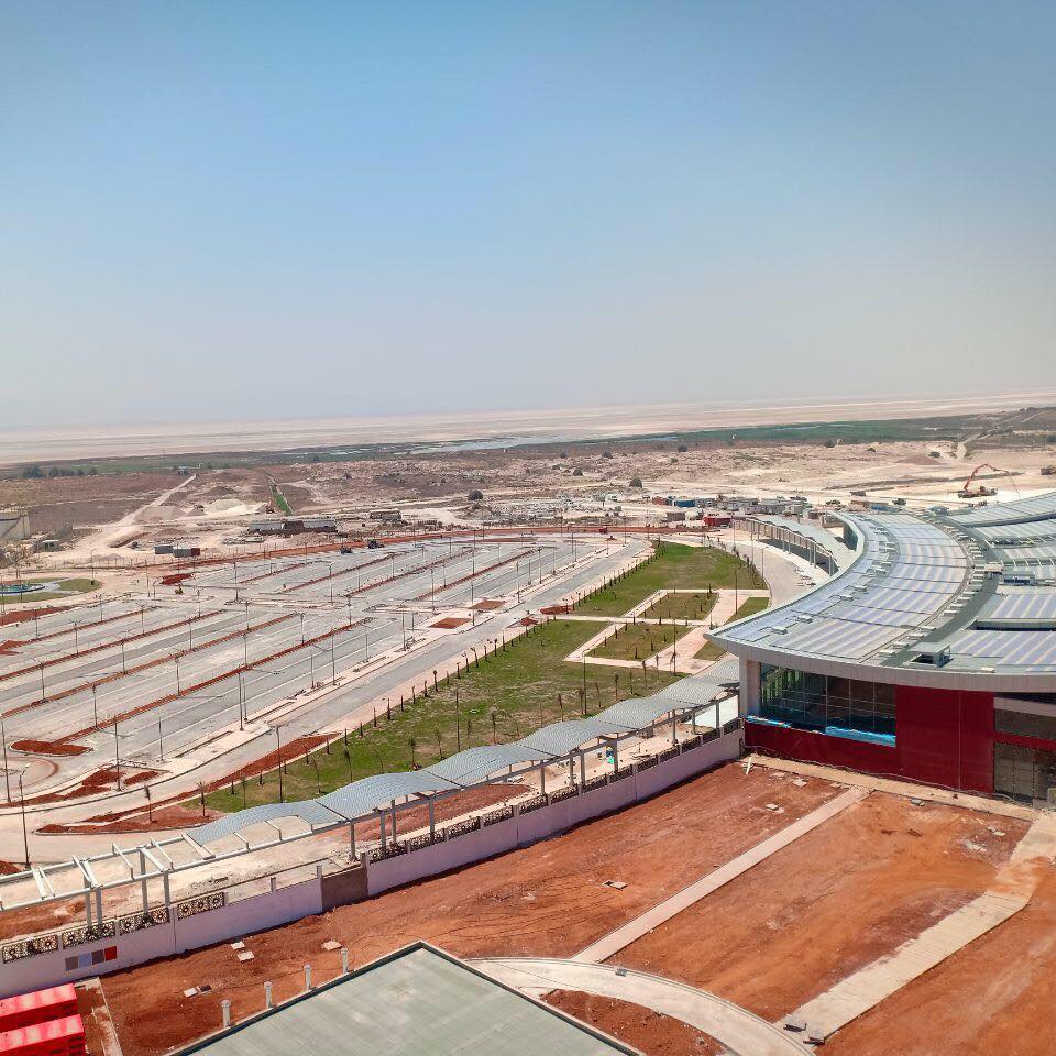 Le nouvel aéroport... - Le nouvel aéroport d'Oran cosider
