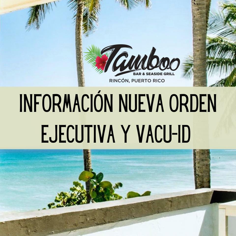 ¡Buen día! 🌞 Aquí información sobre la... - Tamboo Rincón, PR