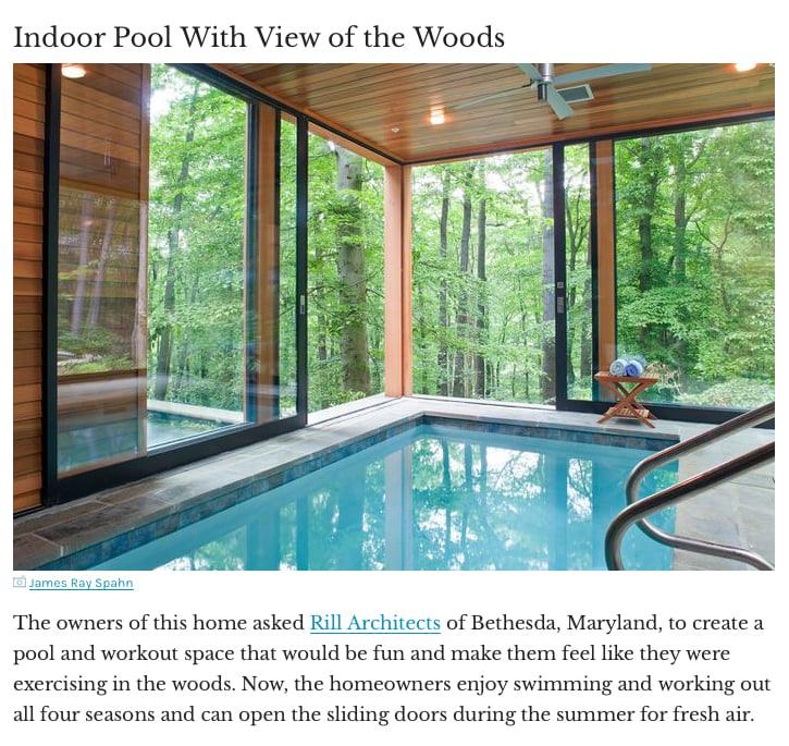 Rill Architects - A pool with a view. Featured on... | Facebook