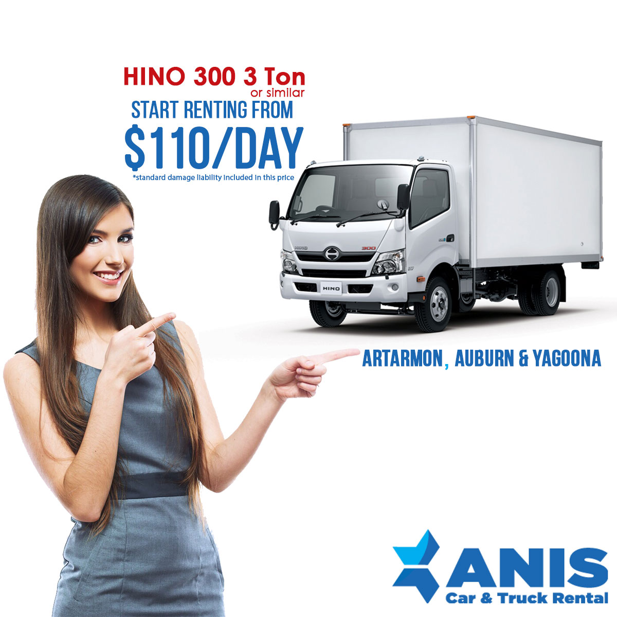 Anis Car & Truck Rental | Sydney NSW