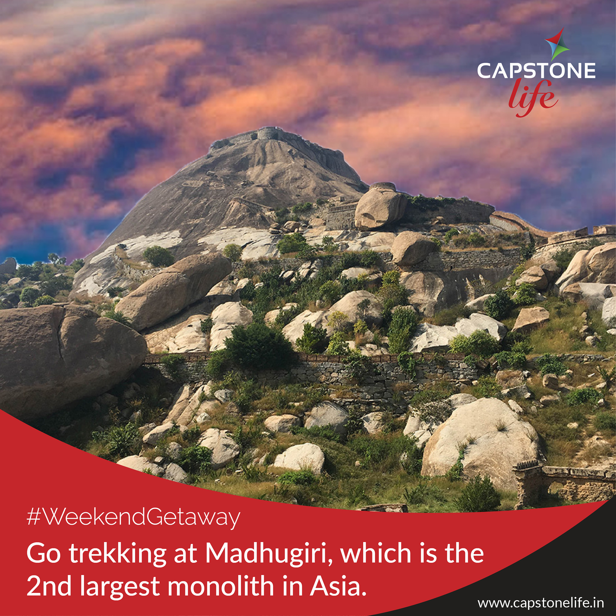Capstone Life - Trek to the second largest monolith in...