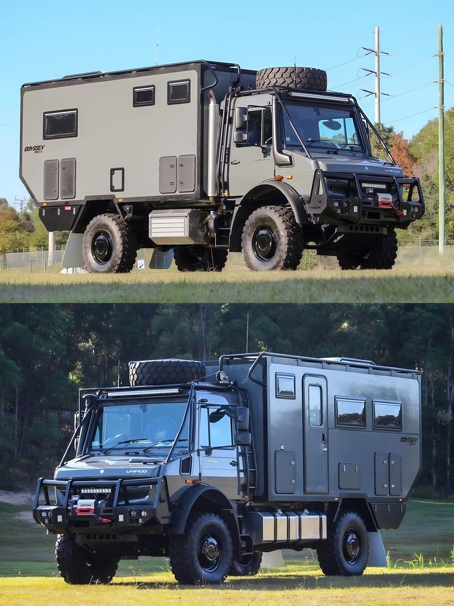 Mercedes-Benz Unimog U5000 Van #offroad #mercedesbenz #4x4 #viral #fyp