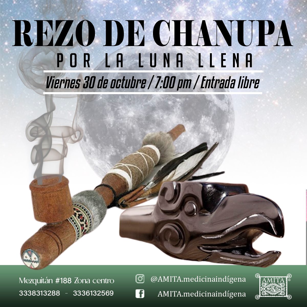 REZO DE CANUPA🪔En el rezo de... - AMITA.medicinaindigena